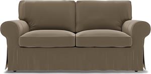 Bemz IKEA - Hoes voor 2-zitsslaapbank Ektorp, Taupe, Fluweel