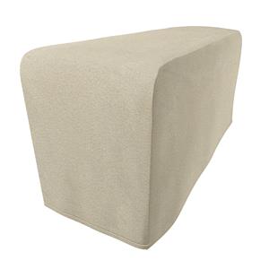 Bemz IKEA - Armleuningbeschermers Göteborg (twee stuks), Cream, BOUCLÉ EN TEXTUUR