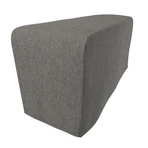 Bemz IKEA - Armleuningbeschermers Göteborg (twee stuks), Taupe, BOUCLÉ EN TEXTUUR