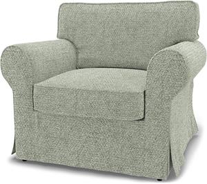 Bemz IKEA - Hoes voor fauteuil Ektorp, Pistachio, BOUCLÉ EN TEXTUUR