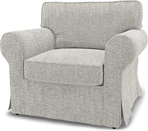 Bemz IKEA - Hoes voor fauteuil Ektorp, Driftwood, BOUCLÉ EN TEXTUUR