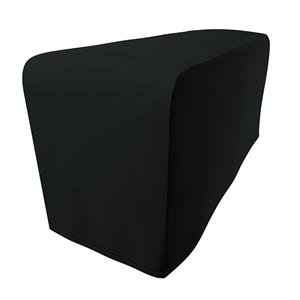 Bemz IKEA - Armleuningbeschermers Göteborg (twee stuks), Jet Black, Katoen
