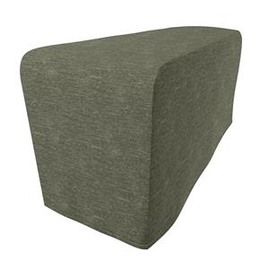 Bemz IKEA - Armleuningbeschermers Göteborg (twee stuks), Green Grey, Fluweel