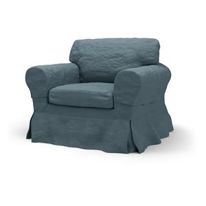 Bemz IKEA - Hoes voor fauteuil Ektorp, Duck Egg, Fluweel