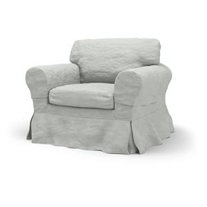 Bemz IKEA - Hoes voor fauteuil Ektorp, Silver Grey, Linnen