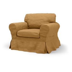 Bemz IKEA - Hoes voor fauteuil Ektorp, Mustard, Linnen