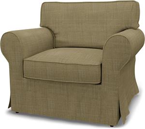 Bemz IKEA - Hoes voor fauteuil Ektorp, Dusty Yellow, BOUCLÉ EN TEXTUUR