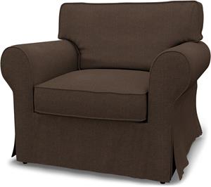 Bemz IKEA - Hoes voor fauteuil Ektorp, Chocolate, BOUCLÉ EN TEXTUUR