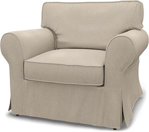 Bemz IKEA - Hoes voor fauteuil Ektorp, Natural, BOUCLÉ EN TEXTUUR