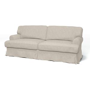 Bemz IKEA - Hoes voor 3-zitsbank Ekeskog, Natural White, Fluweel