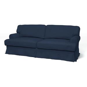 Bemz IKEA - Hoes voor 3-zitsbank Ekeskog, Navy Blue, Linnen