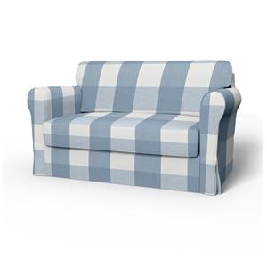 IKEA - Hoes voor slaapbank Hagalund, Sky Blue, Linnen