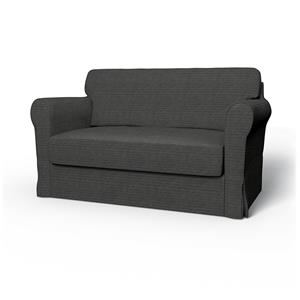 IKEA - Hoes voor slaapbank Hagalund, Licorice, Corduroy