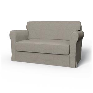 Bemz IKEA - Hoes voor slaapbank Hagalund, Greige, BOUCLÉ EN TEXTUUR