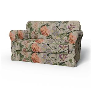 Bemz IKEA - Hoes voor slaapbank Hagalund, Delft Flower - Tuberose, Linnen
