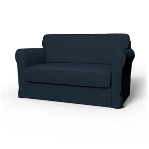 Bemz IKEA - Hoes voor slaapbank Hagalund, Navy Blue, Katoen