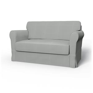 Bemz IKEA - Hoes voor slaapbank Hagalund, Silver Grey, Katoen