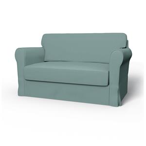 Bemz IKEA - Hoes voor slaapbank Hagalund, Mineral Blue, Katoen