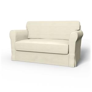 Bemz IKEA - Hoes voor slaapbank Hagalund, Sand Beige, Katoen