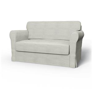 Bemz IKEA - Hoes voor slaapbank Hagalund, Silver Grey, Katoen