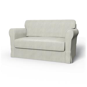 Bemz IKEA - Hoes voor slaapbank Hagalund, Silver Grey, Katoen