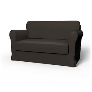 Bemz IKEA - Hoes voor slaapbank Hagalund, Licorice, Fluweel