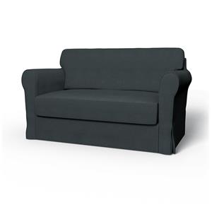 Bemz IKEA - Hoes voor slaapbank Hagalund, Graphite Grey, Linnen