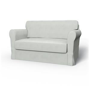 Bemz IKEA - Hoes voor slaapbank Hagalund, Silver Grey, Linnen
