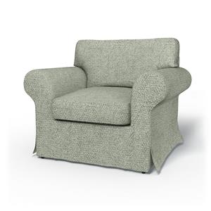 Bemz IKEA - Hoes voor fauteuil Ektorp, Pistachio, BOUCLÉ EN TEXTUUR