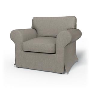 Bemz IKEA - Hoes voor fauteuil Ektorp, Greige, BOUCLÉ EN TEXTUUR
