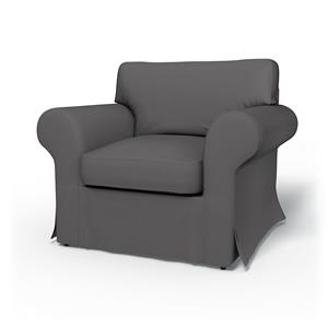 Bemz IKEA - Hoes voor fauteuil Ektorp, Smoked Pearl, Katoen