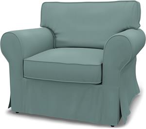 Bemz IKEA - Hoes voor fauteuil Ektorp, Mineral Blue, Katoen