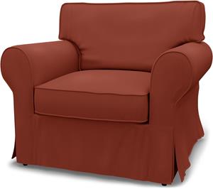 Bemz IKEA - Hoes voor fauteuil Ektorp, Burnt Orange, Katoen