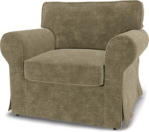 Bemz IKEA - Hoes voor fauteuil Ektorp, Beige, Fluweel