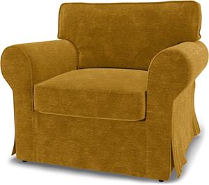 Bemz IKEA - Hoes voor fauteuil Ektorp, Tumeric, Fluweel