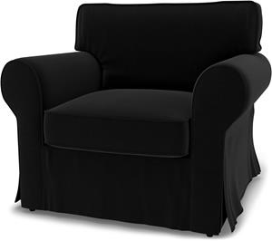 Bemz IKEA - Hoes voor fauteuil Ektorp, Black, Fluweel