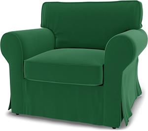 Bemz IKEA - Hoes voor fauteuil Ektorp, Abundant Green, Fluweel