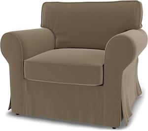 Bemz IKEA - Hoes voor fauteuil Ektorp, Taupe, Fluweel