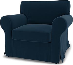 Bemz IKEA - Hoes voor fauteuil Ektorp, Midnight, Fluweel