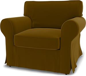 Bemz IKEA - Hoes voor fauteuil Ektorp, Turmeric, Fluweel