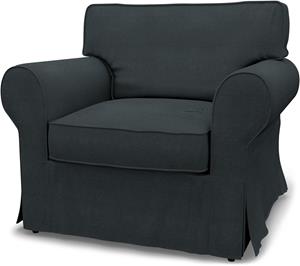 Bemz IKEA - Hoes voor fauteuil Ektorp, Graphite Grey, Linnen