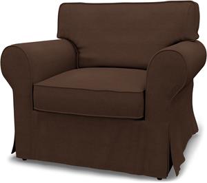 Bemz IKEA - Hoes voor fauteuil Ektorp, Chocolate, Linnen