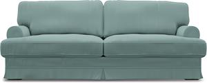 Bemz IKEA - Hoes voor 3-zitsbank Ekeskog, Mineral Blue, Katoen