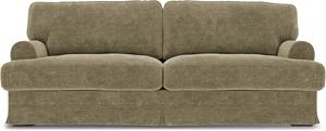 Bemz IKEA - Hoes voor 3-zitsbank Ekeskog, Beige, Fluweel