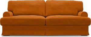 Bemz IKEA - Hoes voor 3-zitsbank Ekeskog, Cognac, Fluweel
