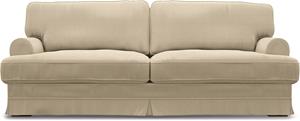 Bemz IKEA - Hoes voor 3-zitsbank Ekeskog, Unbleached, Linnen