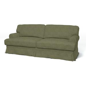 Bemz IKEA - Hoes voor slaapbank Ekeskog, Meadow Green, BOUCLÉ EN TEXTUUR