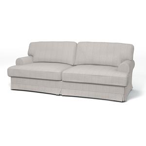Bemz IKEA - Hoes voor slaapbank Ekeskog, Silver Grey, Katoen