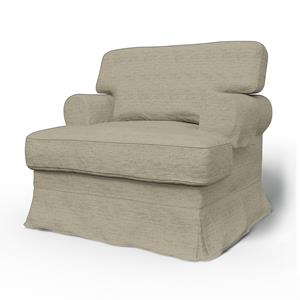 Bemz IKEA - Hoes voor fauteuil Ekeskog, Light Sand, BOUCLÉ EN TEXTUUR