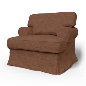 Bemz IKEA - Hoes voor fauteuil Ekeskog, Vintage Rose, Fluweel